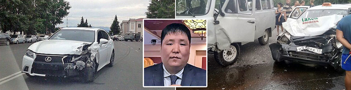 9 июля 2015 года Начын Кара-оол гонял по городу в поисках пива для опохмела... В результате два человека из такси оказались в реанимации. Один вскоре скончался...